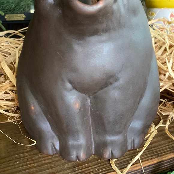 Pottery Barn Vintage Rustic Farmhouse Distressed Pig Pouring Pitcher 🐷 - Picture 9 of 17